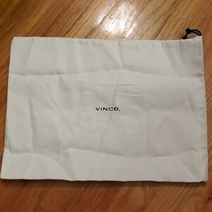 Vince White Dust Jacket Bag